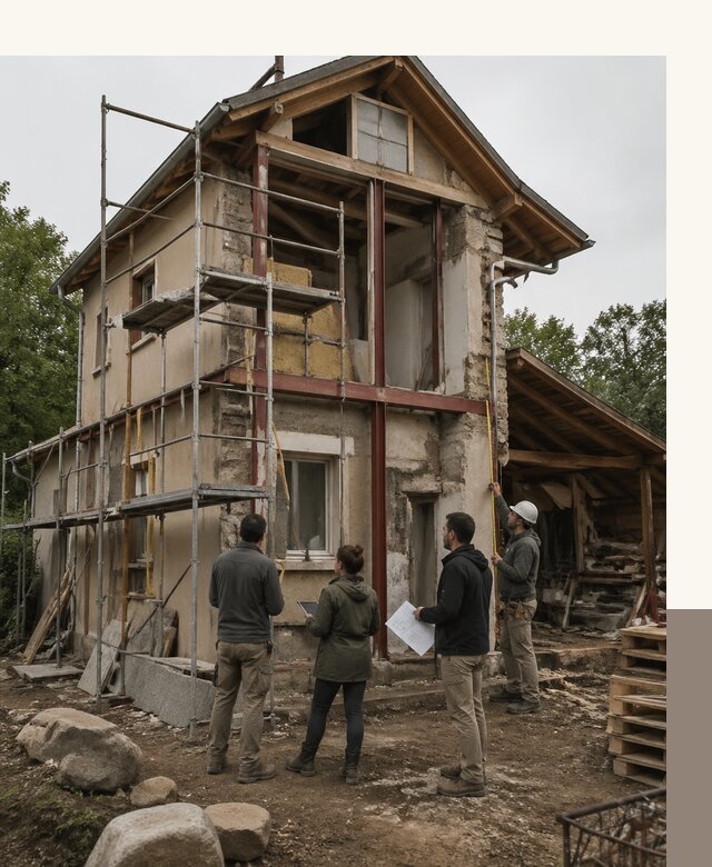 Реконструкция загородного дома под ключ в Новоуральске от бюро